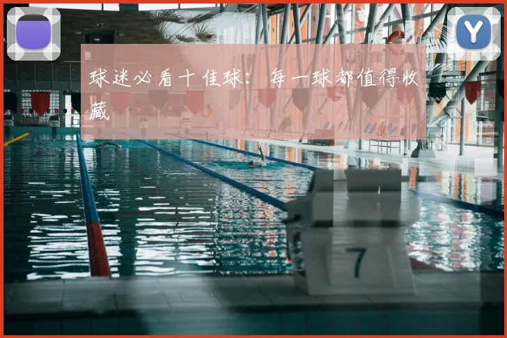 球迷必看十佳球:每一球都值得收藏